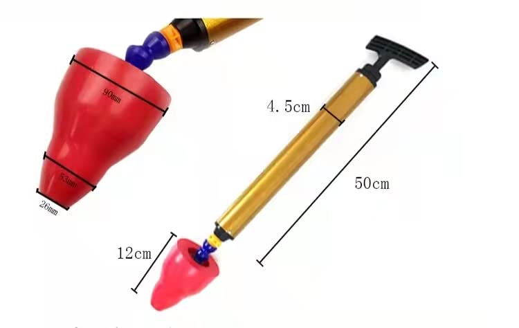 Pump Action Toilet Plunger