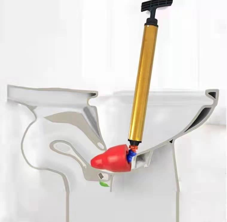 Pump Action Toilet Plunger