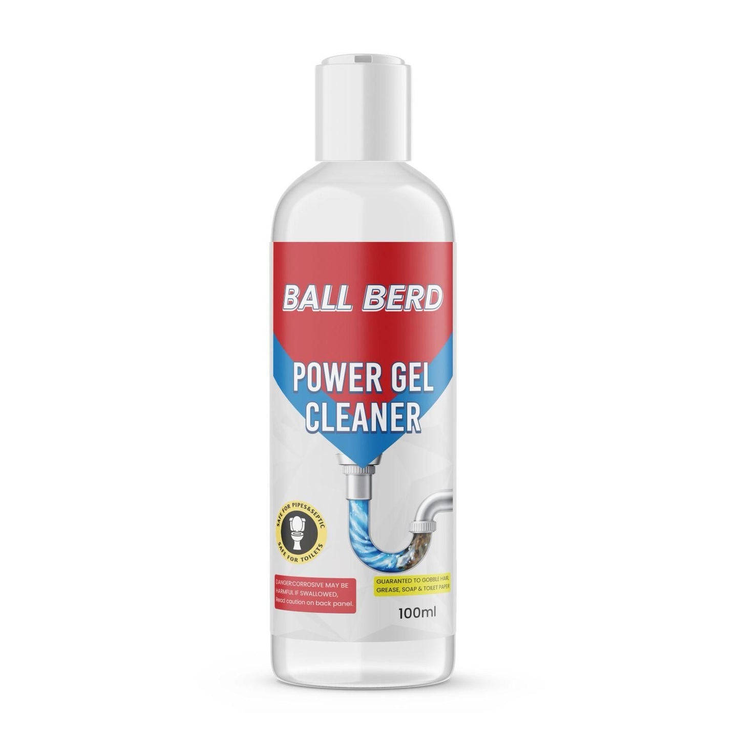 Ball Berd Power Gel Drain Cleaner 100 ml (Pack of 1)