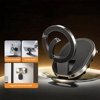 2026 Innovation] MagLock Pro Magnetic Phone Holder for Car – 360° Rotating Strong Magnetic Mount with One-Tap Lock, Mobile Stand for iPhone 16/15/14 Pro Max, Samsung & Android Phones