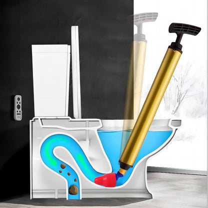 Pump Action Toilet Plunger