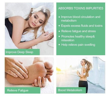 Aliver Natural Detox Foot Pads (Pack of 10)