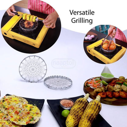 Stainless Steel Mini Tandoor Grill Jali  (Pack of 1)