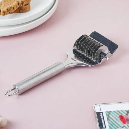 Stainless Steel Handheld Dough & Manual Noodle Pasta Cutter Tool