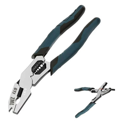 Pliers — Cut, Strip, Crimp & Grip with One Compact Tool